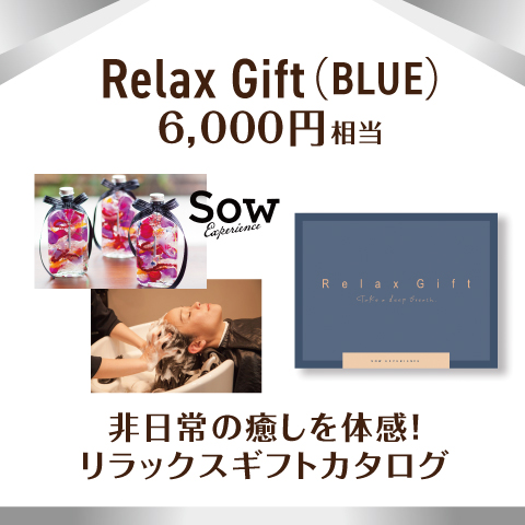 Relax Gift (BLUE)  6,000円相当