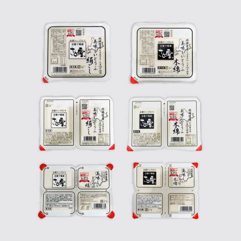 北海道産美味しいとうふ　各種商品